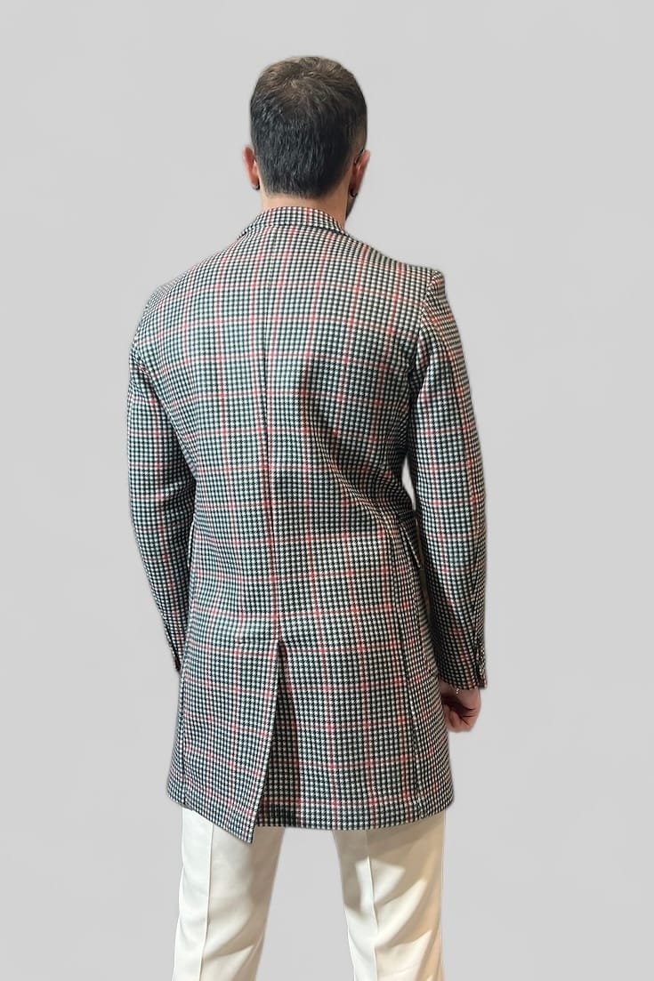 CAPPOTTO DOPPIOPETTO SARTORIALE PRINCIPE DI GALLES - immagine 5