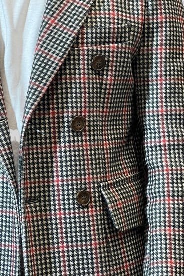 CAPPOTTO DOPPIOPETTO SARTORIALE PRINCIPE DI GALLES - immagine 2